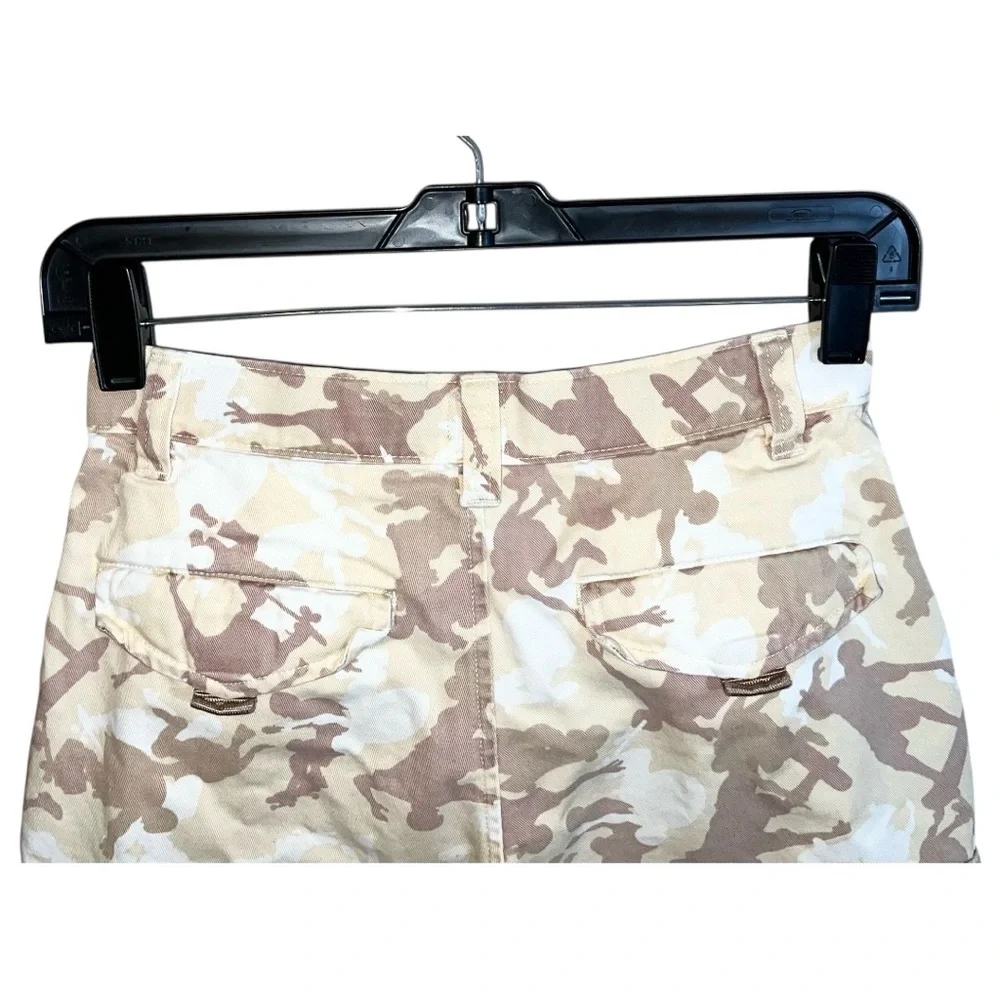 Gap Cargo Shorts Boys Size 10 Tan Yellow White Camo 26x9